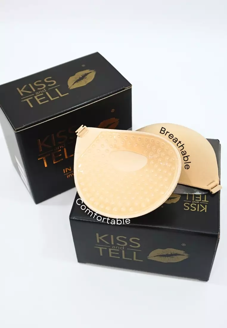 Seamless Bailey Strapless Seamless Nubra in Black Seamless Invisible Reusable Adhesive Stick on Wedding Bra 隐形聚拢胸