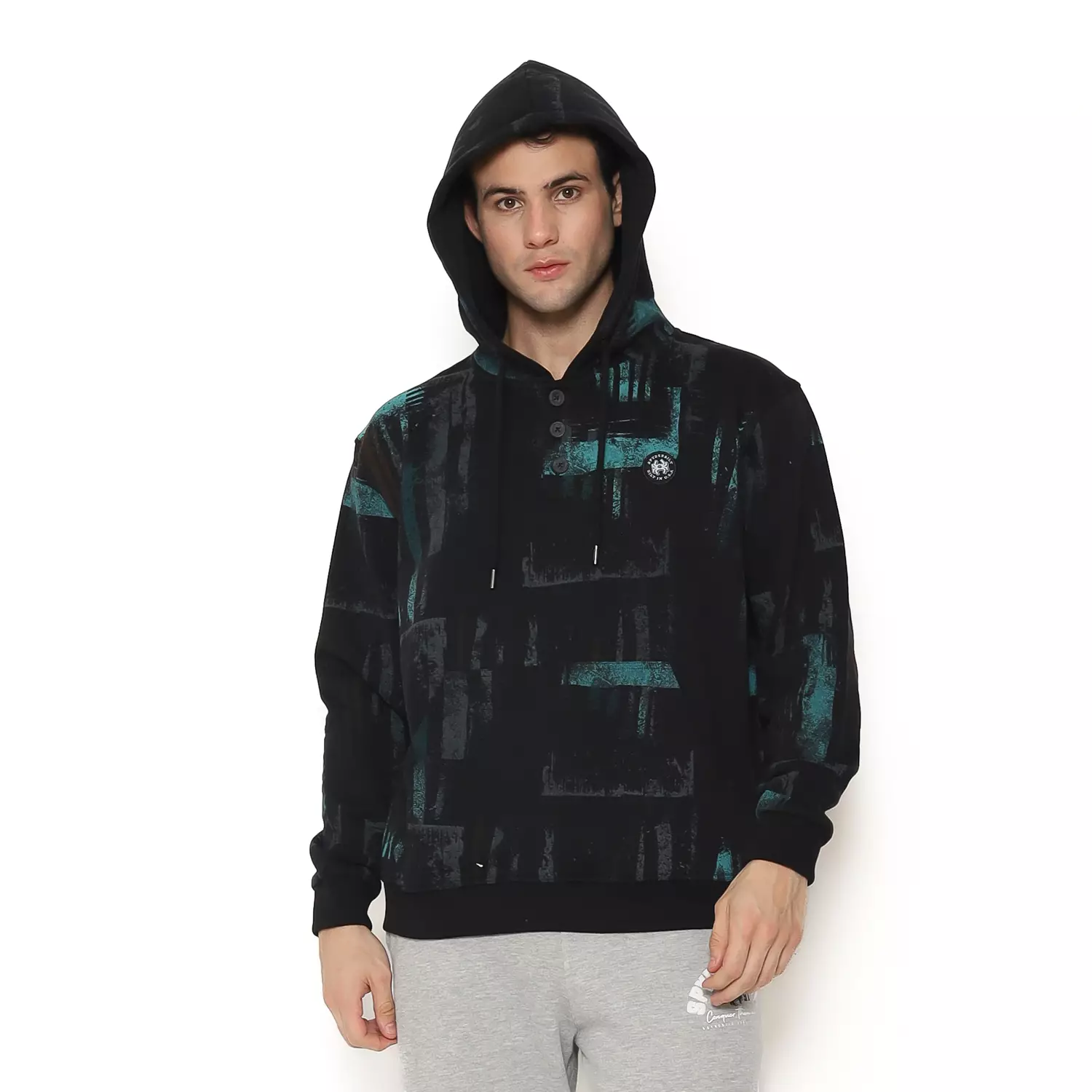 Spyderbilt Sweater Pria Rainbow Men Hoodie Planet Surf