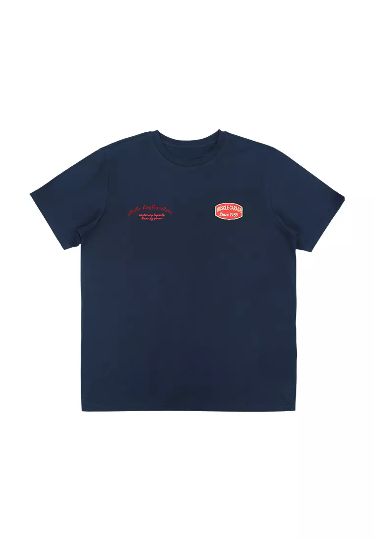 Men's Graphic T-Shirt "Muscle Garage Since 1989"