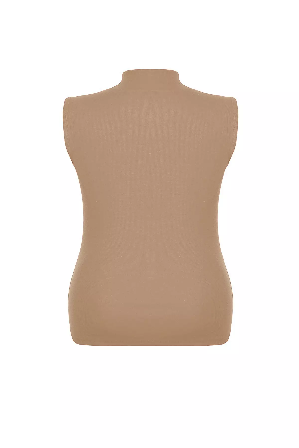 Plus Size Sleeveless Knit Top