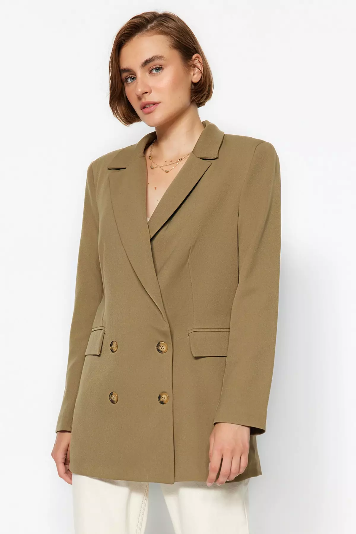 Double Button Blazer