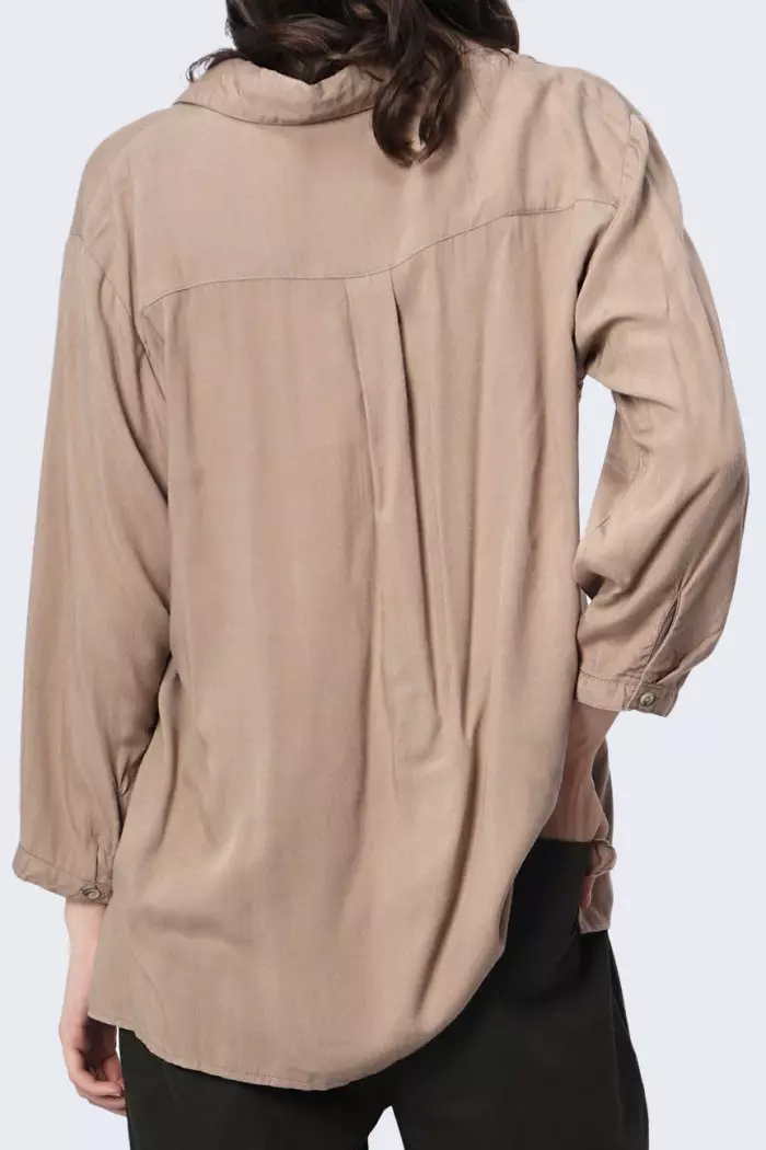 Kemeja Wanita Alizah Light Brown