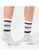MOROTAI white Varsity Striped Socks  D995EAA23F5B0CGS_5