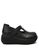 Twenty Eight Shoes black Vintage Leather Platform Shoes QB183-11 F464ESH3B873ECGS_1