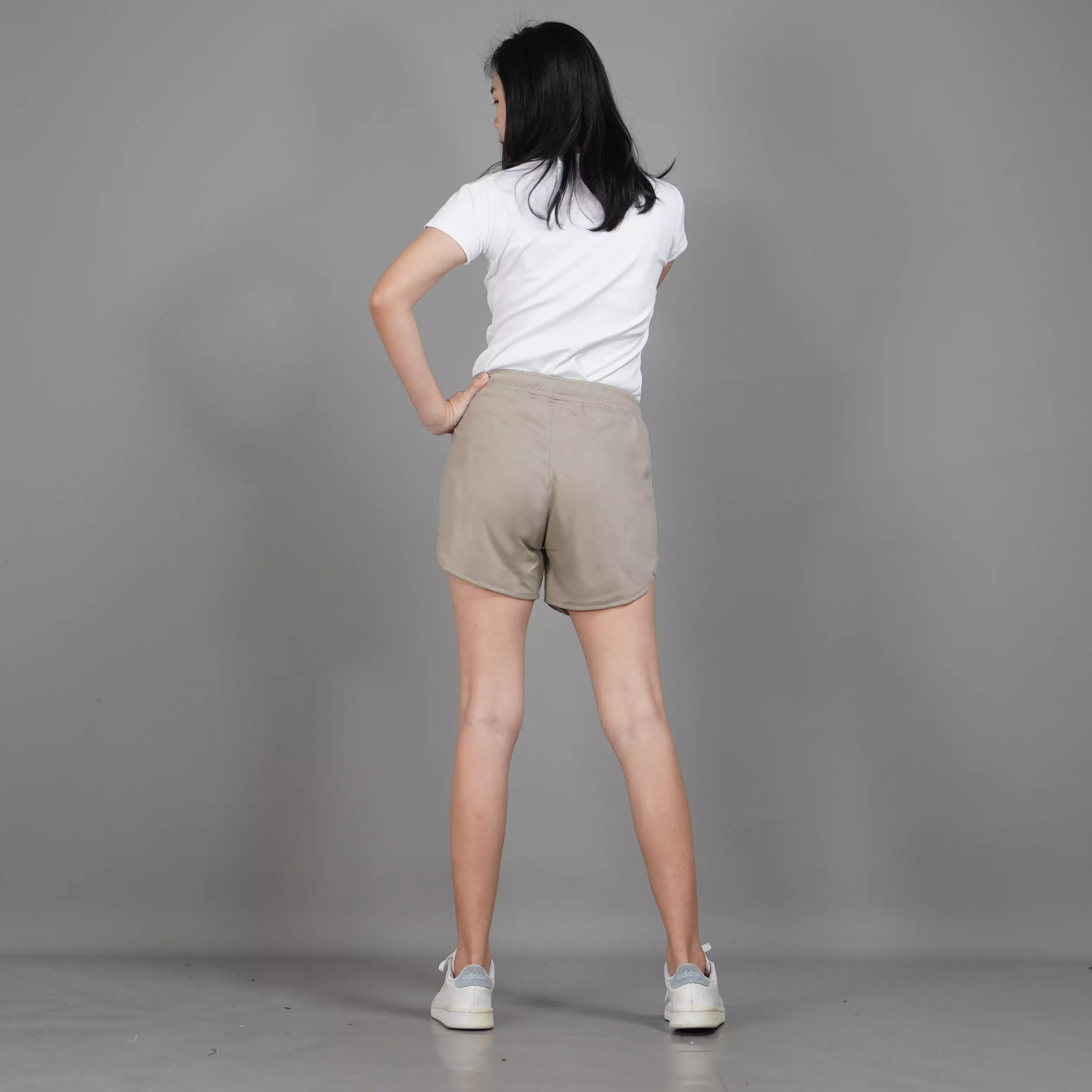  MINI Celana Pendek Wanita Celana Olahraga Wanita - Krem