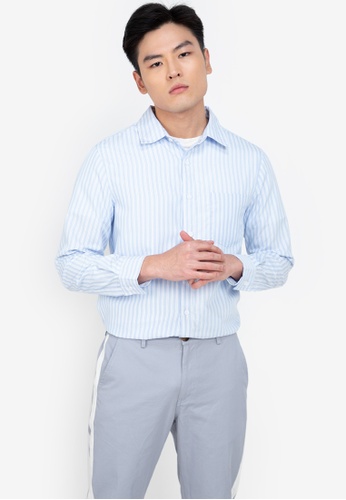 ZALORA BASICS multi Classic Stripe Shirt 1AD98AA40A5AD9GS_1
