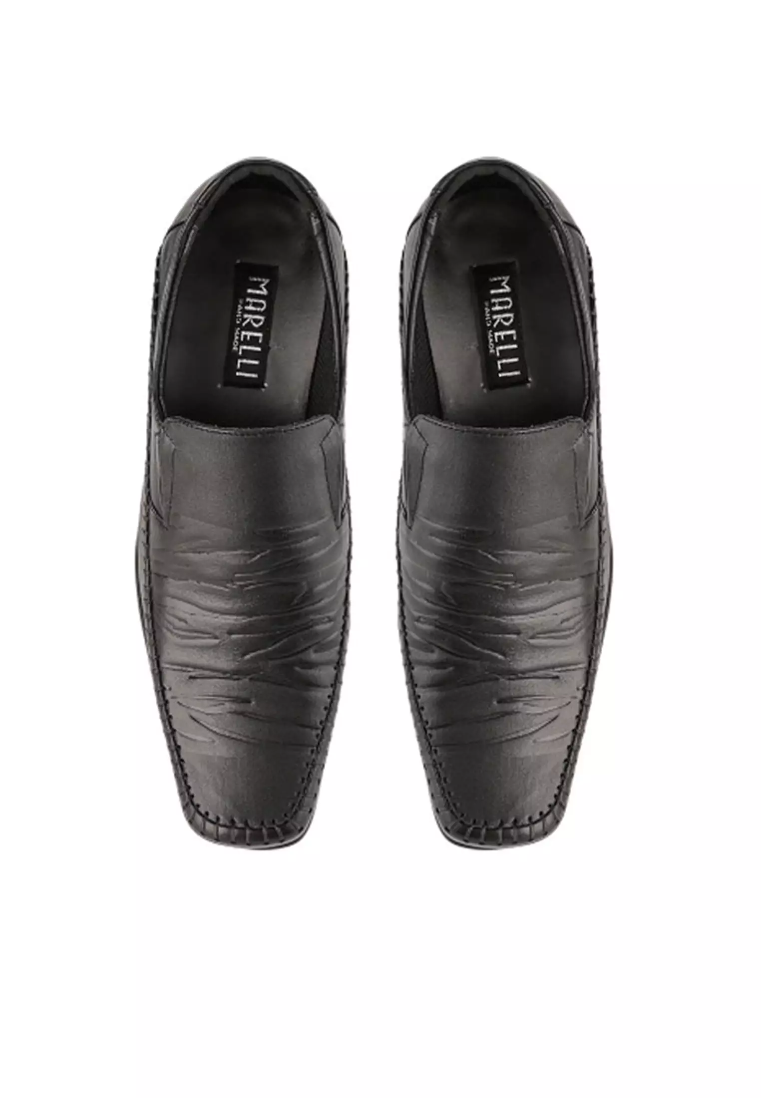 Jeremy Sepatu Formal Kantor Pria Slip On Kulit Full Grain