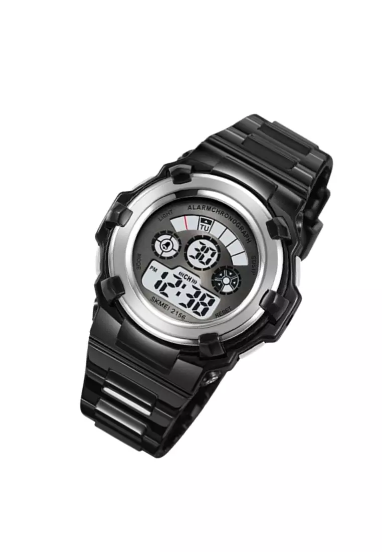 Jam Tangan Digital EL Light Material TPU Waterproof MC56 ORIGINAL