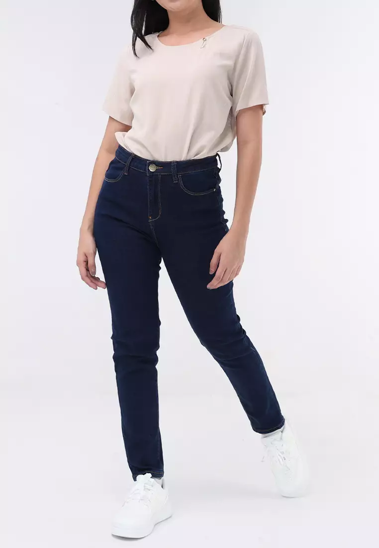 Denim Slim Fit Femme Jeans
