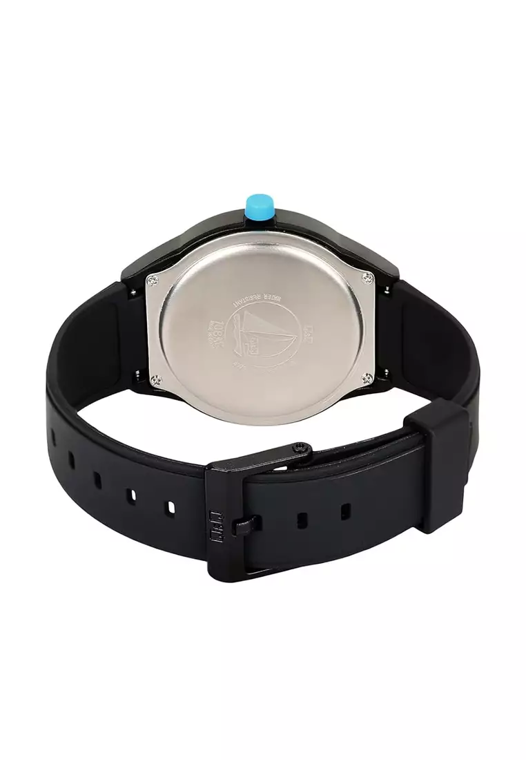 Watch By Citizen VR28J026Y Men Analog Watch with Black Rubber Strap