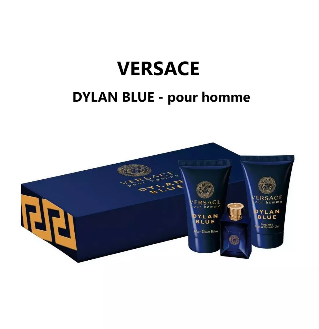 Versace Dylan Blue (Men) Gift Set = 25 ml + 25 ml + 5 ml