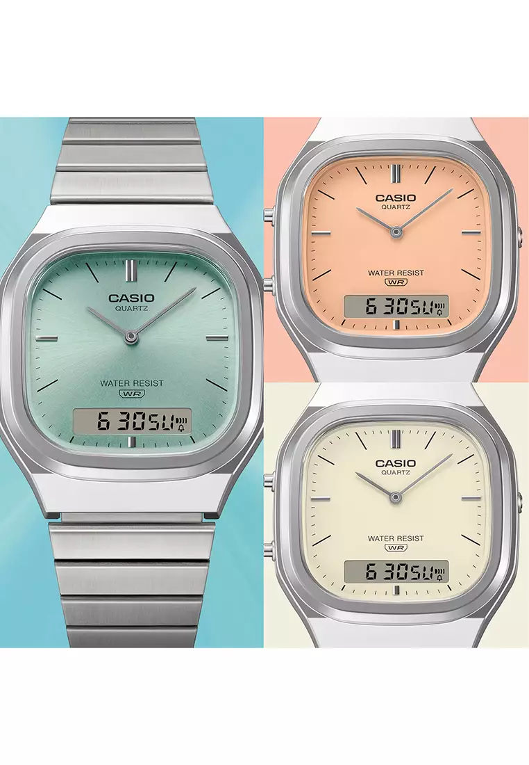 Buy Casio CASIO VINTAGE AQ-240 Unisex Analog-Digital Watch