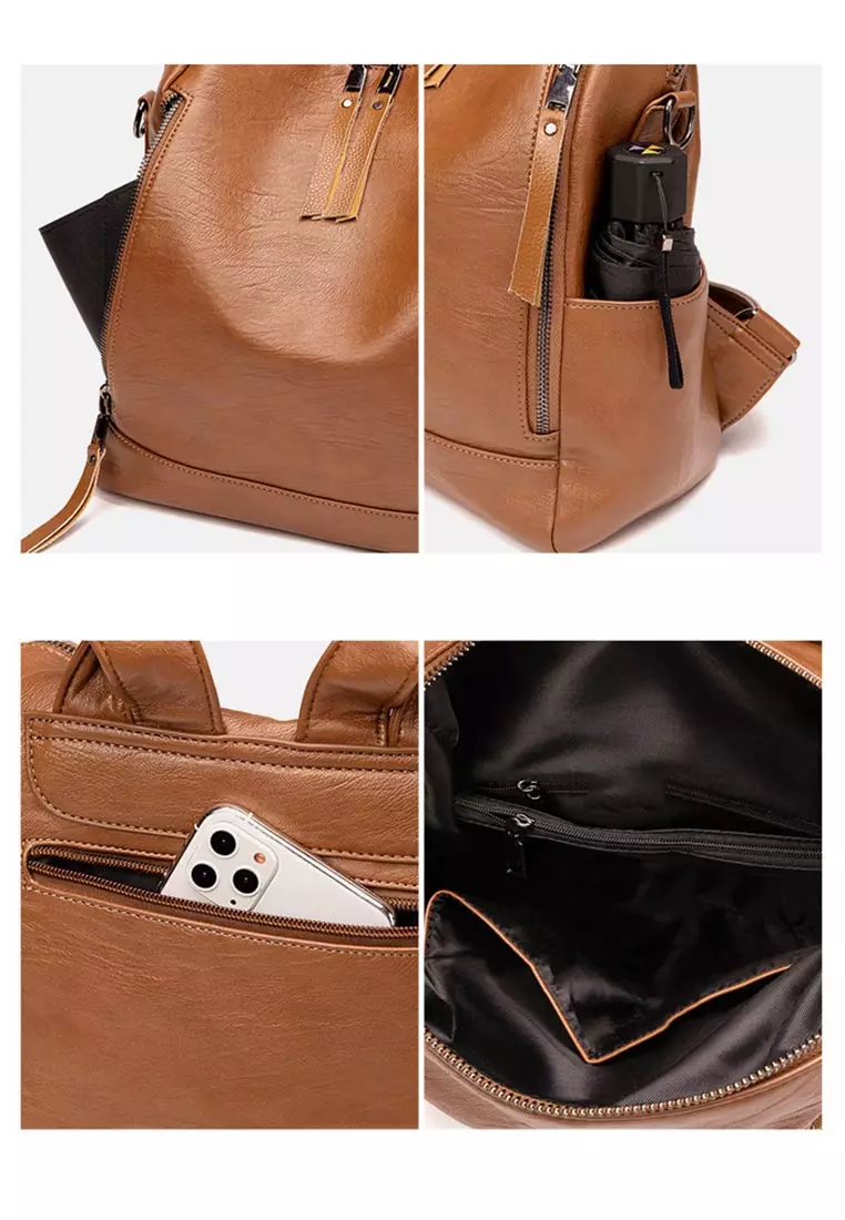 Leather Ladies Backpack