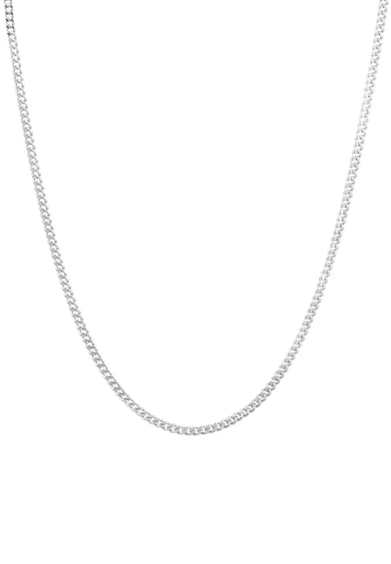 Mens 925 sterling hot sale silver necklace