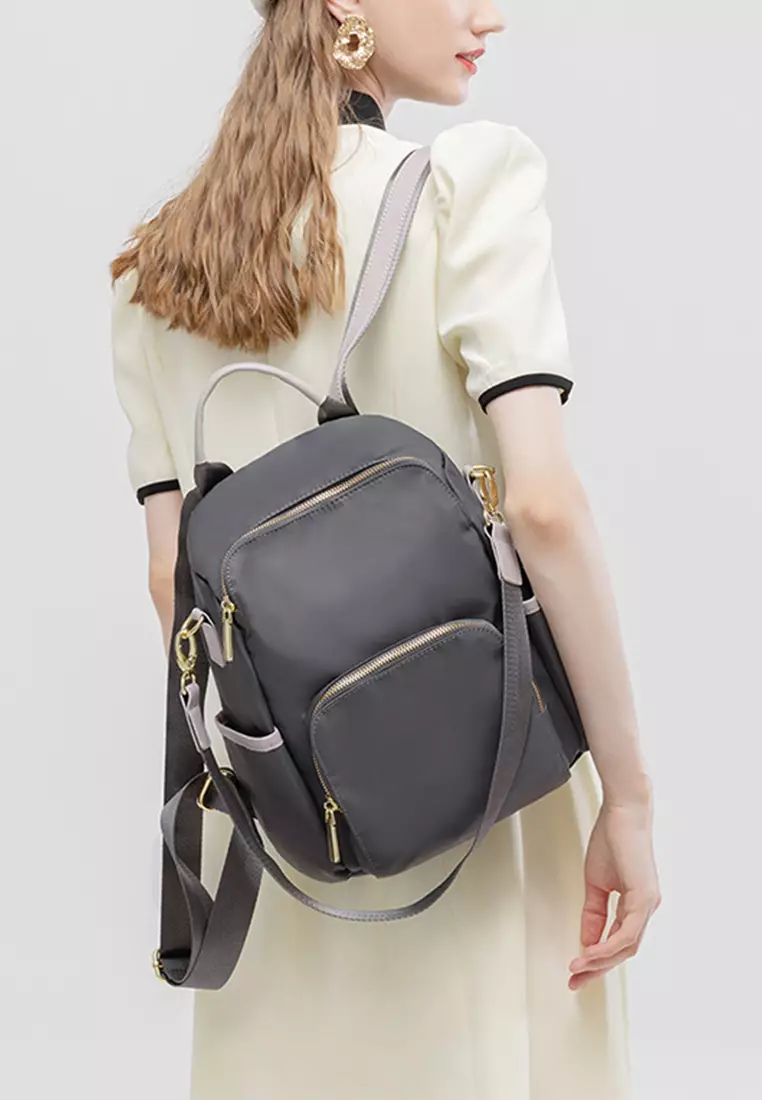 DKNY Women's Multipurpose Fashion Backpack – Textured Leather With Adjustable Straps - View #11
