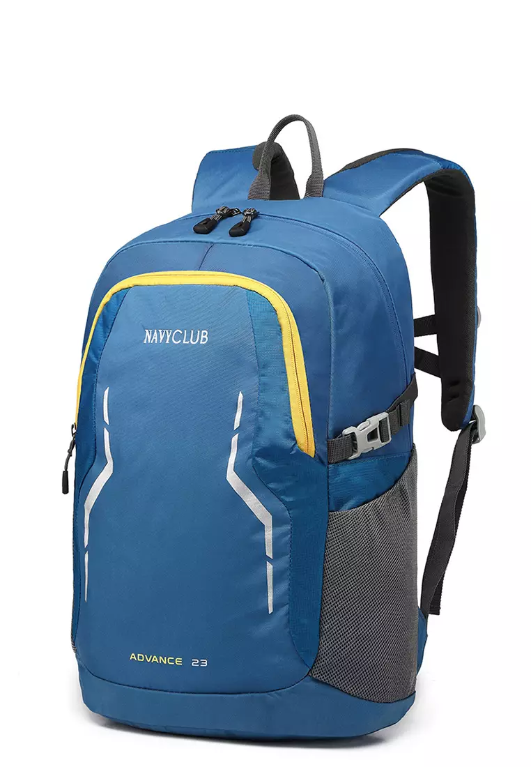 Navy Club New Arival Tas Ransel Kasual HFGG - Tas Ransel Pria Tas Ransel Wanita Tas Punggung - Backpack Up to 14 inch - Tas Laptop Daypack 23 Liter - Free Bag Cover