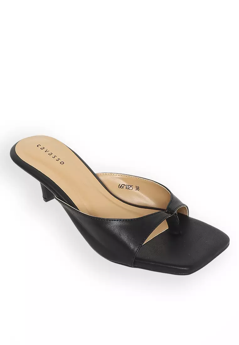 Cavasso Rossa Heels Black