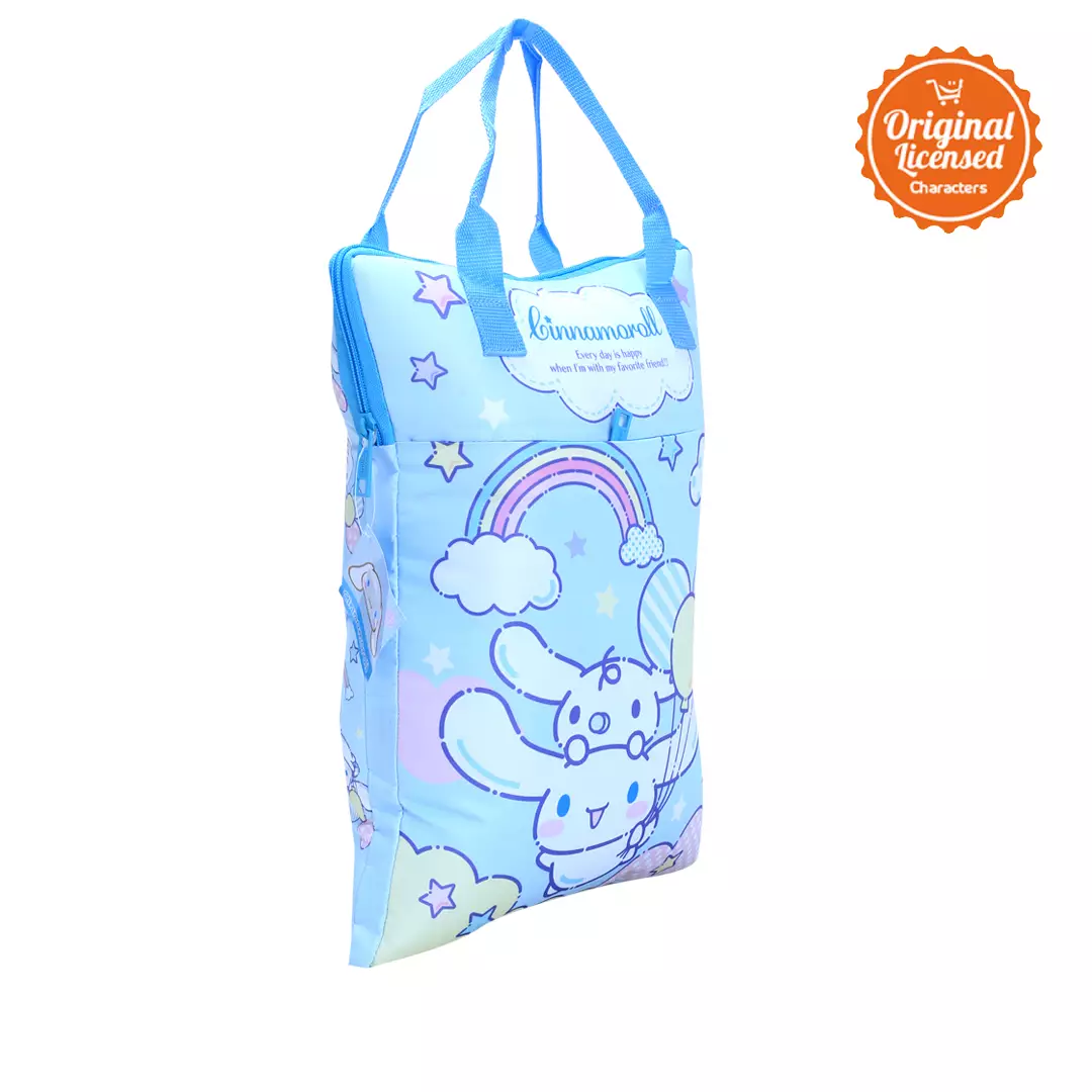 Sanrio Tas Laptop Cinnamoroll Blue 40x28 cm