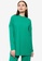 LC WAIKIKI green Standing Collar Crepe Women T-shirt 82234AA5169588GS_1
