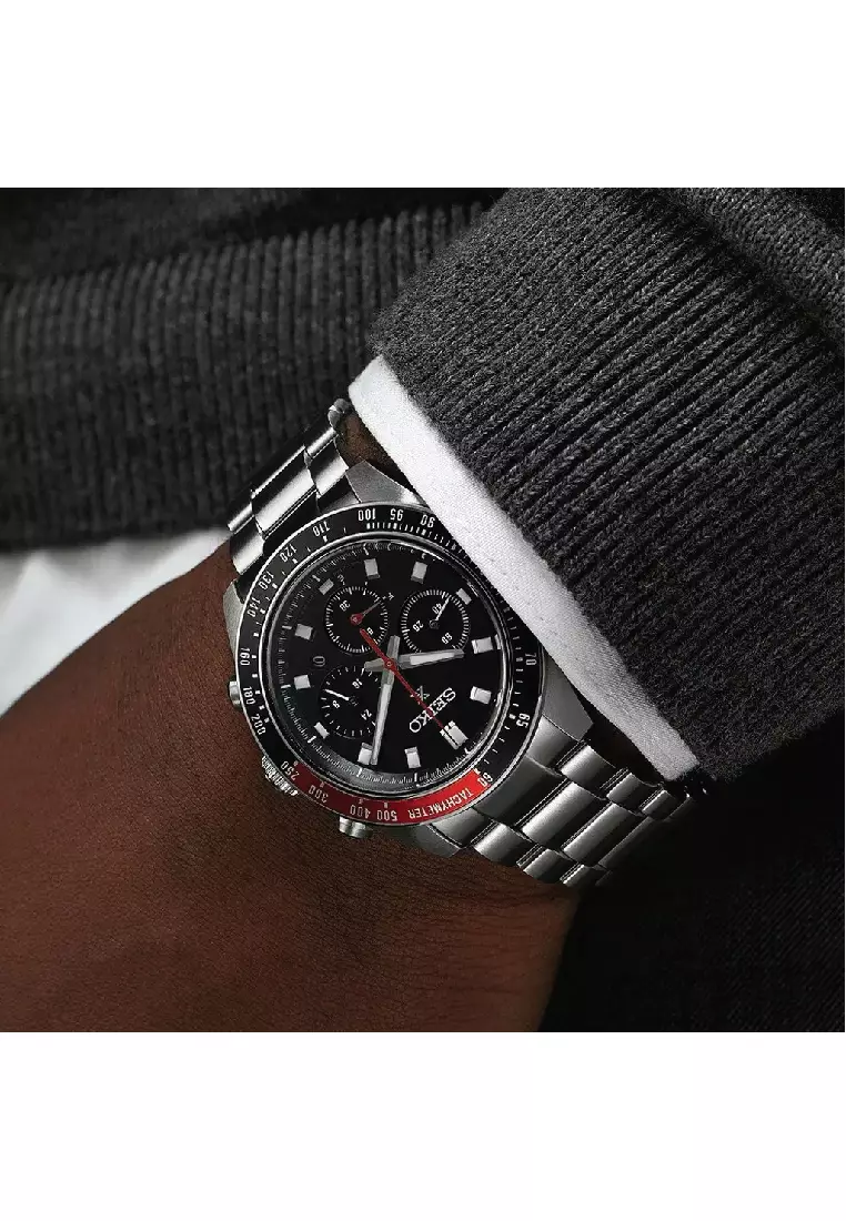 Seiko Prospex Speedtimer Solar Chronograph Watch SSC915P1