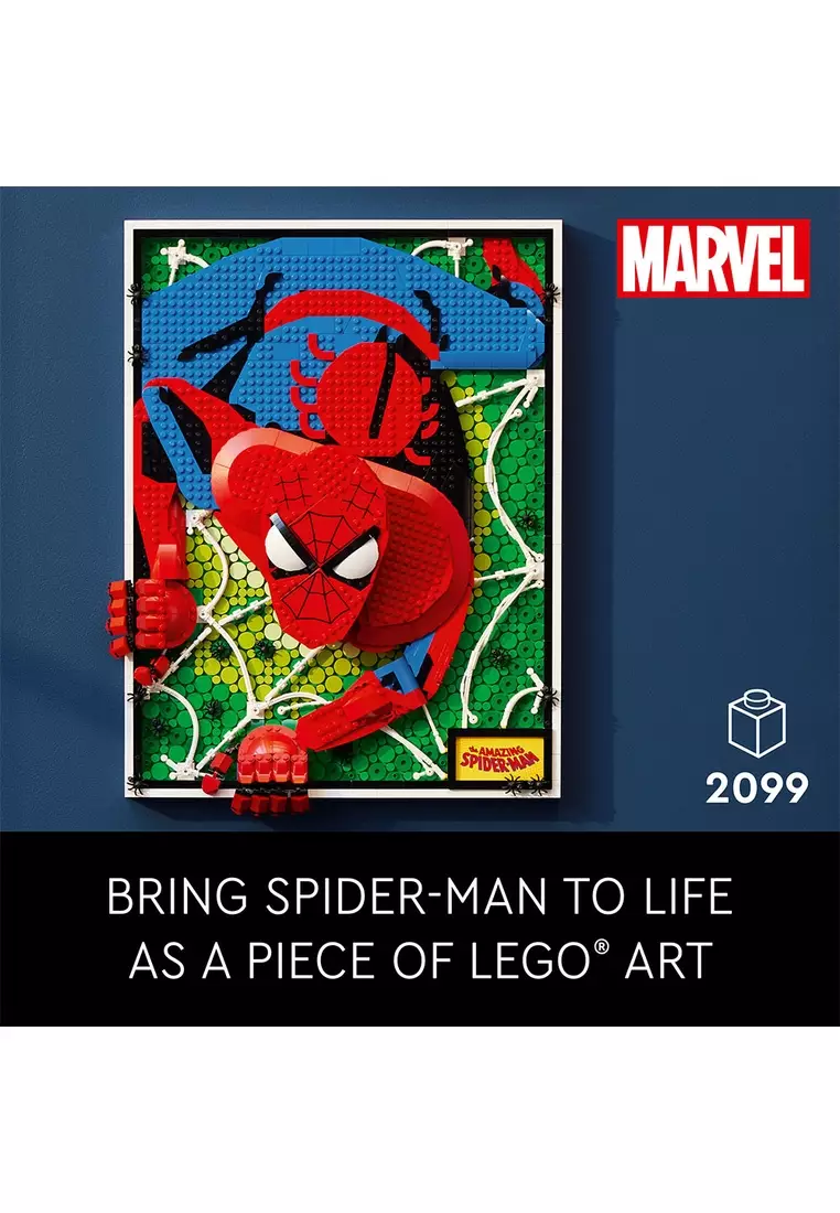 Buy LEGO® ART 31209 The Amazing Spider-Man, Age 18+, Building Blocks, 2023  (2099pcs) 2024 Online