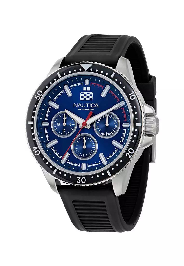 Nautica Gents BoxSet Watch NCT Windrose- NAPWRF409