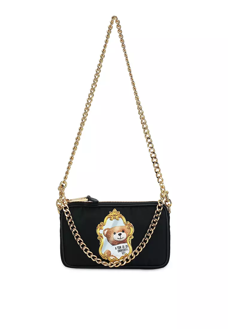 Teddy Mirror Mini Bag with Chain (ik)