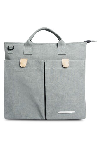 Raw esprit home 台灣Waxed 440 R 外置夾層托特包, 包, 包