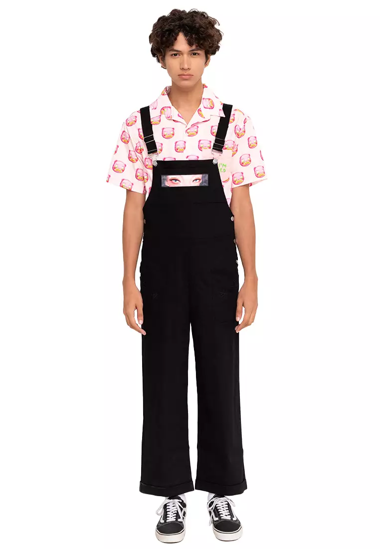 Buy Zalora Studios ZALORA Studios x Howie Kim Overall Pants Online ...