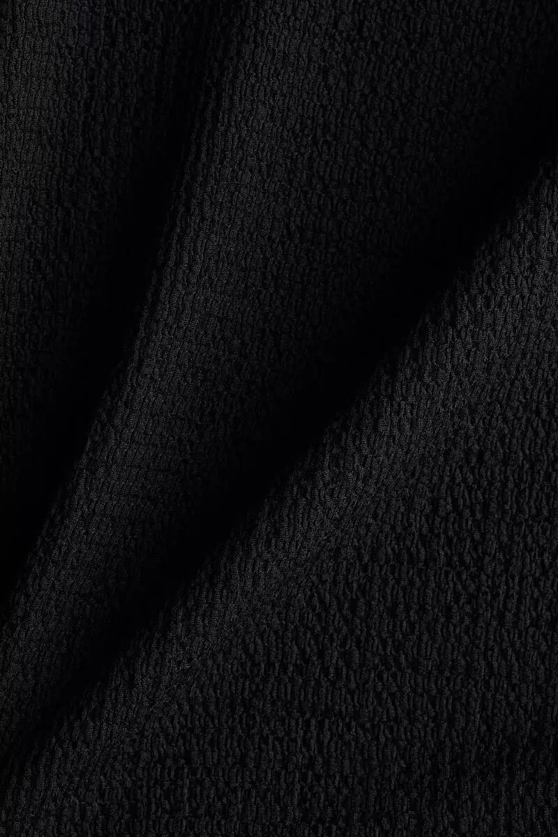 Textured jersey top