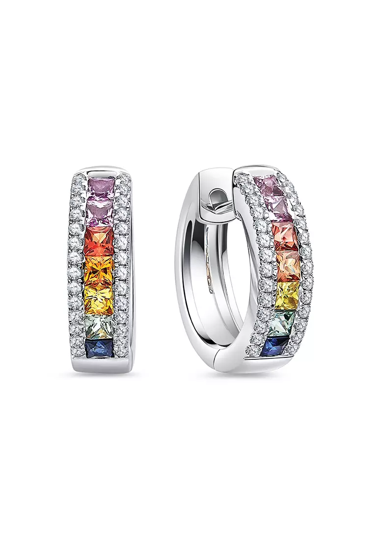 Lazo shop diamond earring