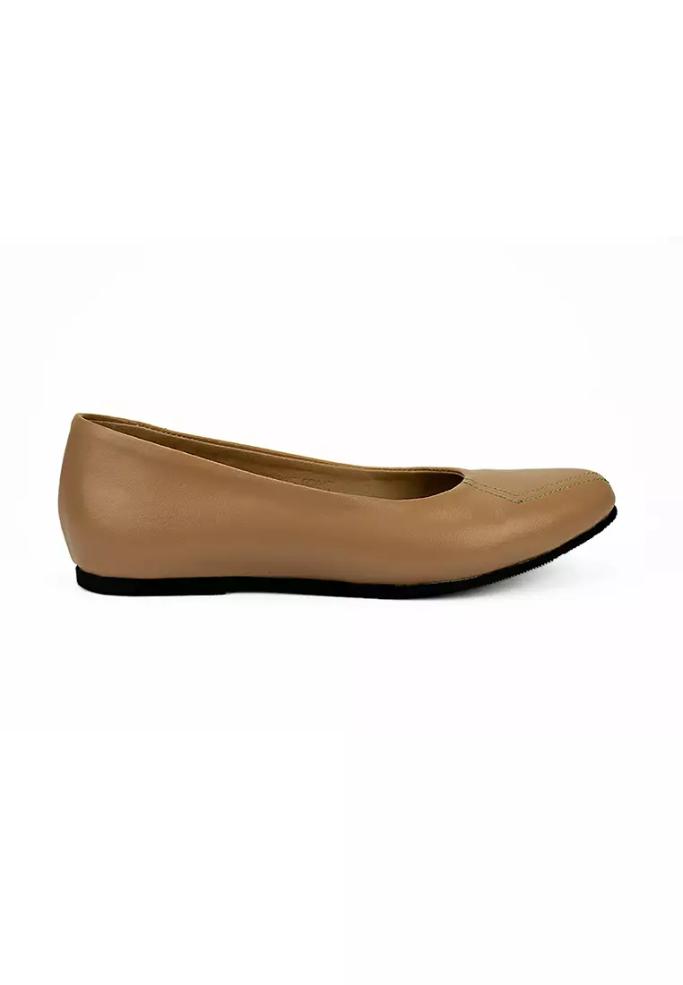Discount on Cardam's Lifestyle  shoes - SKU: Eclb Rss 00117 Beige Flats
