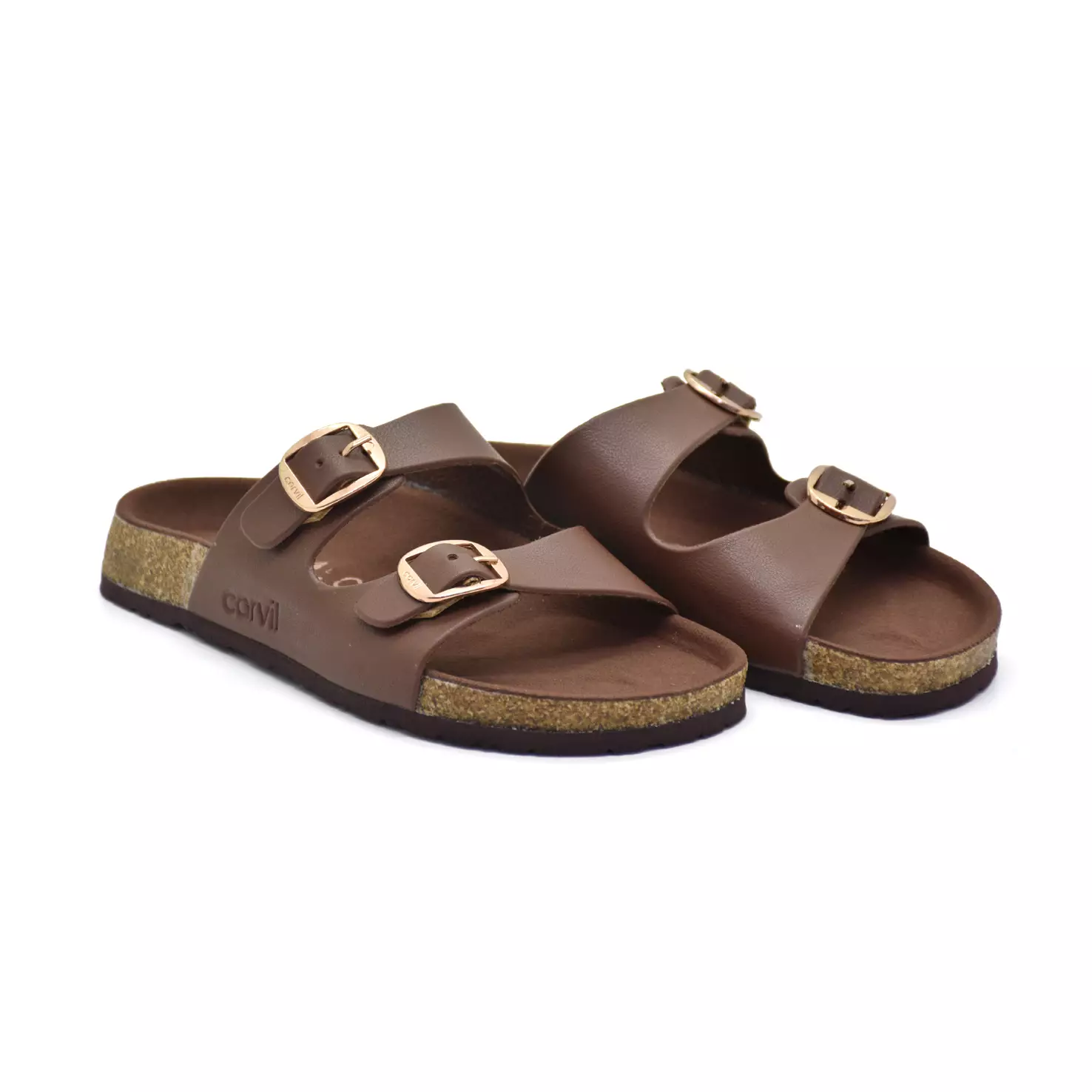 Carvil Sandal Wanita Julliet-02 L Brown