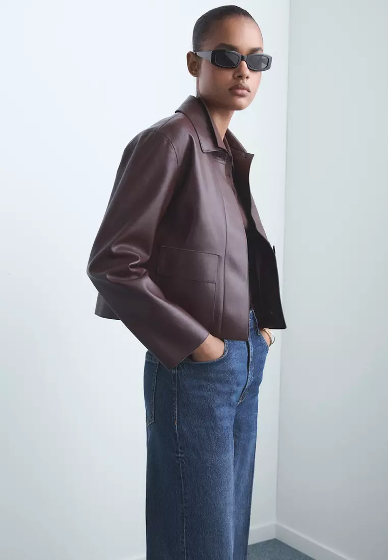 High-Waisted Wide-Leg Jeans