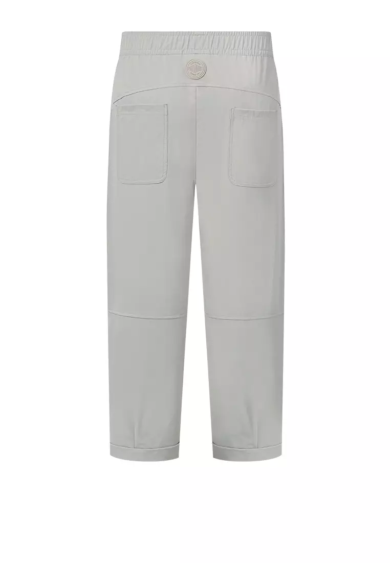 MEN'S PALLADIUM LOGO LOOSE FIT BELTED PANTS