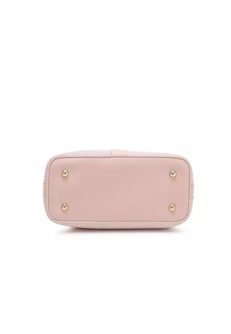 Women's Top Handle Bag / Sling Bag / Crossbody Bag / Shoulder Bag - Pink