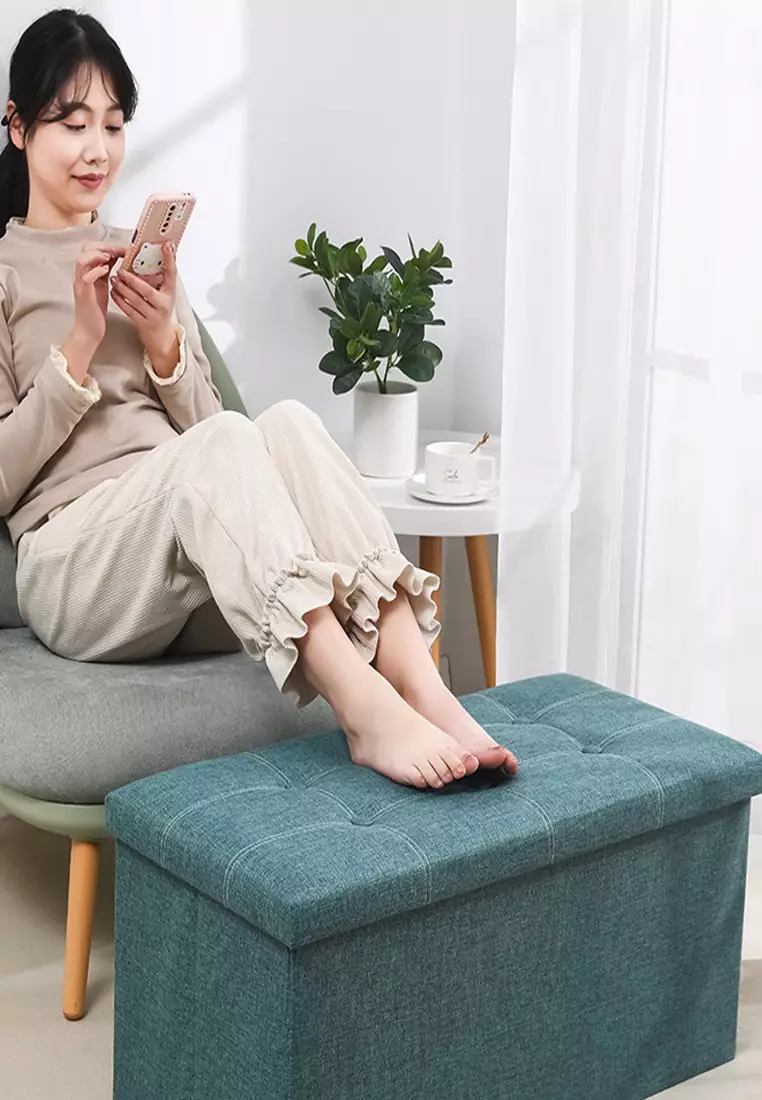 Extra large sale ottoman storage bench