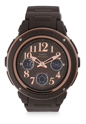 Jual Baby G Casio Baby G Jam Tangan Wanita Brown Rosegold Resin Bga 150pg 5b2dr Original Zalora Indonesia