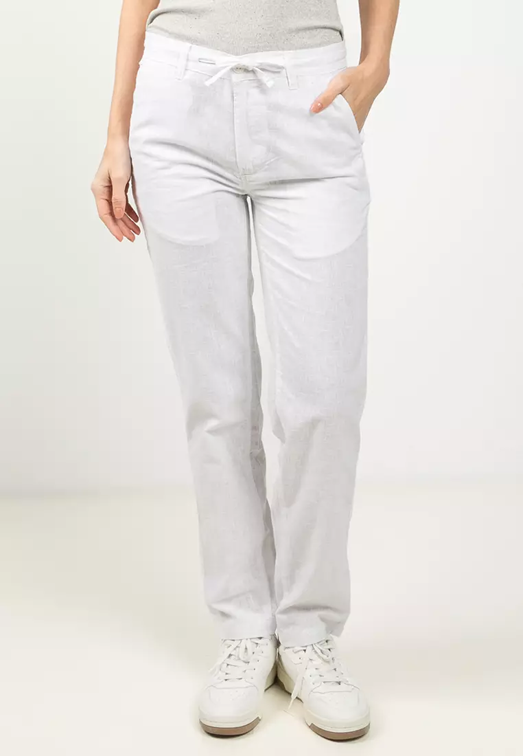 Buy Electro Denim Lab Linen Pants Online | ZALORA Malaysia