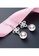 A.Excellence silver Premium Japan Akoya Sea Pearl  6.75-7.5mm Geometric Earrings 1D66BAC60945A7GS_3