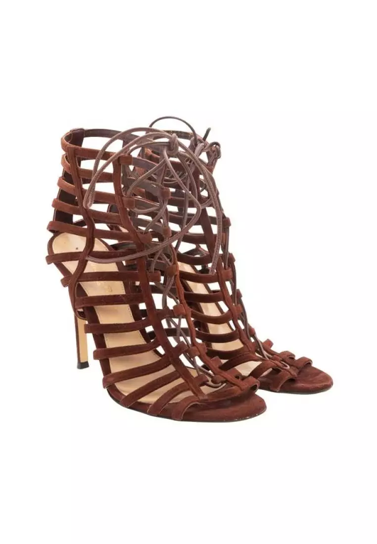 Caged hot sale gladiator heels