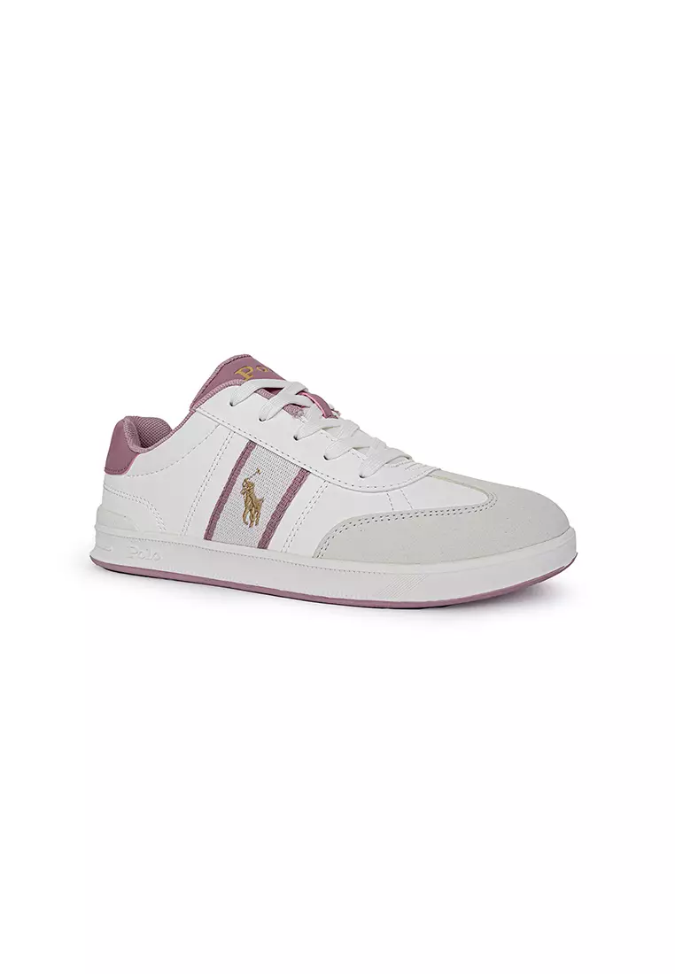 Heritage Court III T-Toe Sneaker -White/Blush (3354101)