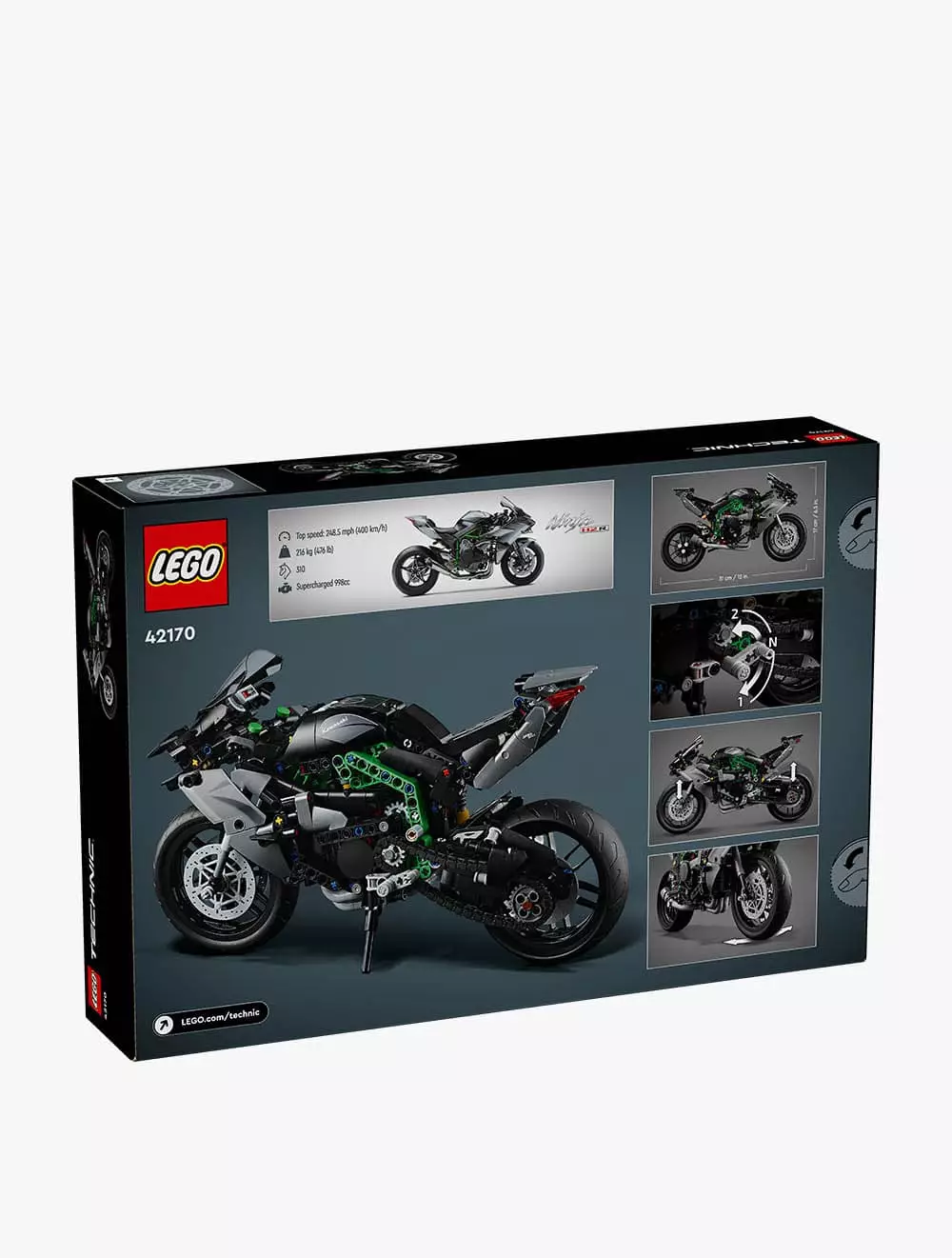 LEGO® Technic Kawasaki Ninja H2R Motorcycle - 42170