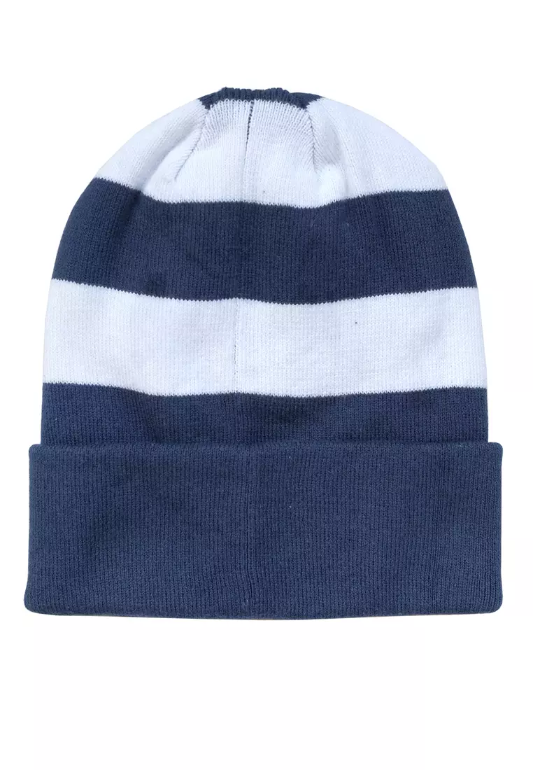 Crocodile Kids BEAN 600BL Blue Topi Kupluk Anak 6-10 tahun - katun