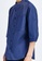 URBAN REVIVO blue Striped Stand Collar Shirt 7C008AA33CA61AGS_3