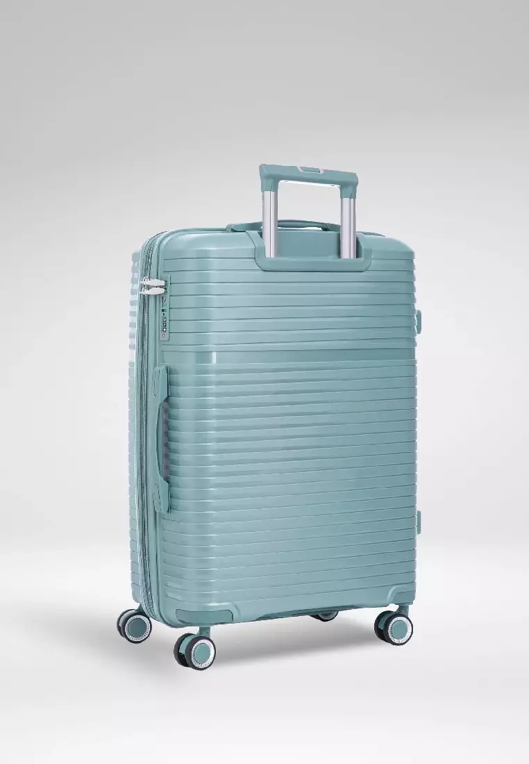 URBANlite Ridge 2.0 (24") Polypropylene [PP] Hard Case TSA Lock Expandable 8-Wheels Spinner Luggage ULH24908