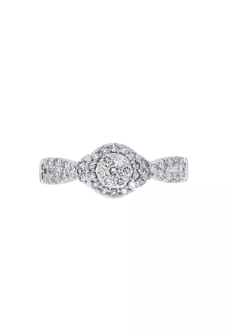 HABIB ADORE | Diamond Ring in 585/14K White Gold 266080323