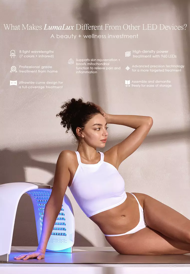 Project E Beauty LumaLux | Face & Body LED Light Therapy Device