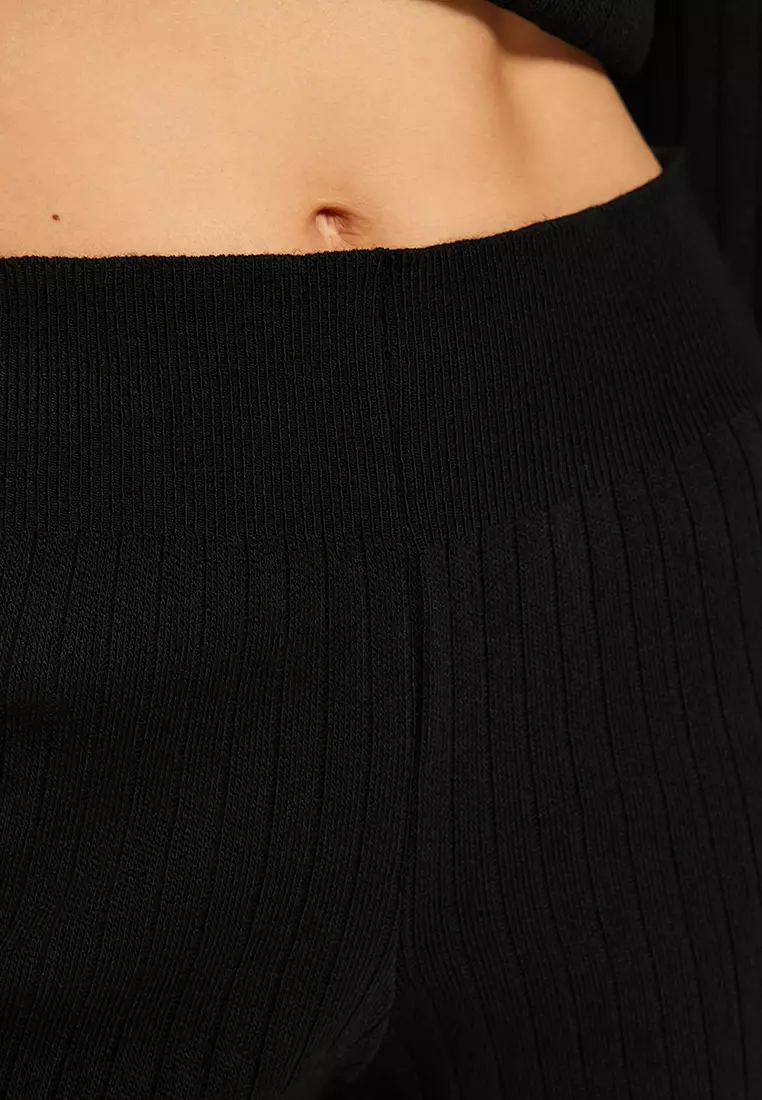 Crop Sweater Top and Pants Set