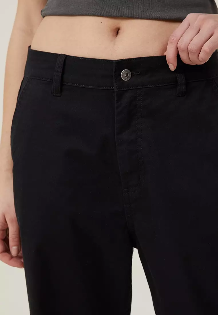 Buy Cotton On Capri Pants in Black 2024 Online